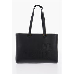 Moschino Black Polyethylene Tote Bag