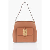 Moschino Brown Polyethylene Shoulder Bag