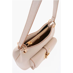 Moschino Beige Polyethylene Shoulder Bag