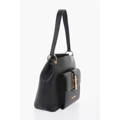 Moschino Black Polyethylene Shoulder Bag