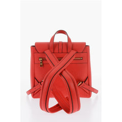 Moschino Red Polyethylene Backpack