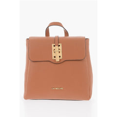 Moschino Brown Polyethylene Backpack