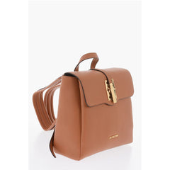 Moschino Brown Polyethylene Backpack