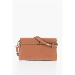 Moschino Brown Polyethylene Shoulder Bag