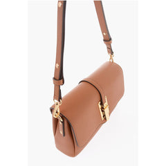 Moschino Brown Polyethylene Shoulder Bag