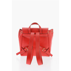 Moschino Red Polyethylene Backpack