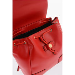 Moschino Red Polyethylene Backpack