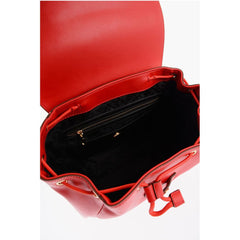 Moschino Red Polyethylene Backpack