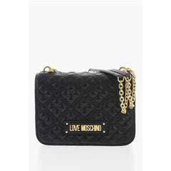 Moschino Black Polyethylene Shoulder Bag