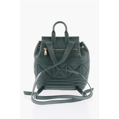 Moschino Green Polyethylene Backpack