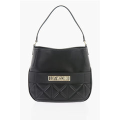Moschino Black Polyethylene Shoulder Bag