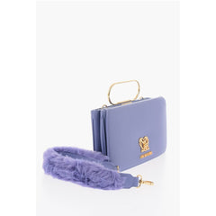 Moschino Purple Polyethylene Tote Bag