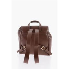 Moschino Brown Polyethylene Backpack