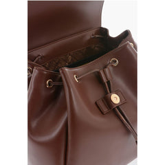 Moschino Brown Polyethylene Backpack