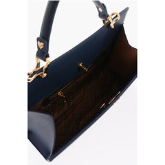 Moschino Blue Polyethylene Tote Bag