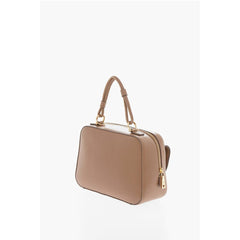 Moschino Brown Polyethylene Tote Bag