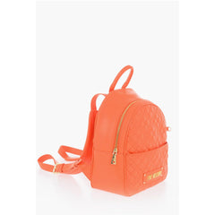 Moschino Orange Polyethylene Backpack