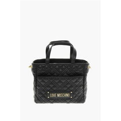 Moschino Black Polyethylene Tote Bag