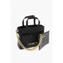 Moschino Black Polyethylene Tote Bag