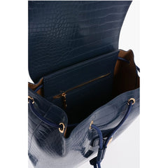 Moschino Blue Polyethylene Backpack