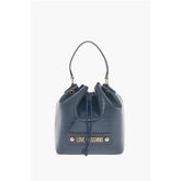 Moschino Blue Polyethylene Tote Bag
