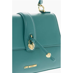 Moschino Green Polyethylene Tote Bag