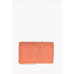 Moschino Orange Cotton Shoulder Bag