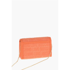 Moschino Orange Cotton Shoulder Bag