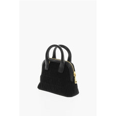 Moschino Black Cotton Tote Bag