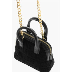Moschino Black Cotton Tote Bag