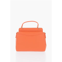 Moschino Orange Polyethylene Tote Bag