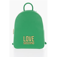 Moschino Green Polyethylene Backpack