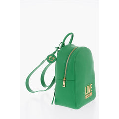 Moschino Green Polyethylene Backpack