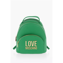 Moschino Green Polyethylene Backpack