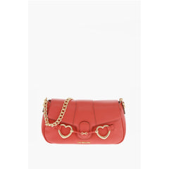 Moschino Red Polyethylene Shoulder Bag