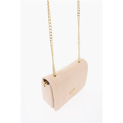 Moschino Beige Polyethylene Shoulder Bag