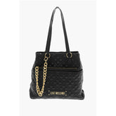 Moschino Black Polyethylene Tote Bag