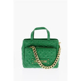 Moschino Green Polyethylene Tote Bag