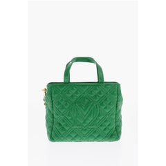 Moschino Green Polyethylene Tote Bag