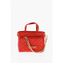 Moschino Red Polyethylene Tote Bag