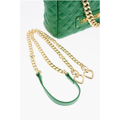Moschino Green Polyethylene Tote Bag