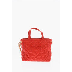 Moschino Red Polyethylene Tote Bag