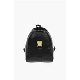 Moschino Black Polyethylene Backpack