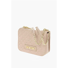 Moschino Beige Polyethylene Shoulder Bag