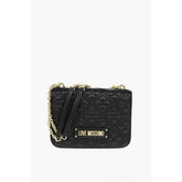 Moschino Black Polyethylene Shoulder Bag