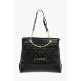 Moschino Black Polyethylene Shoulder Bag
