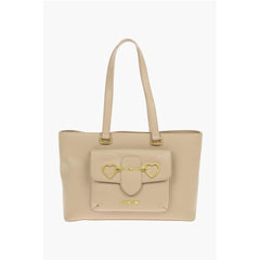 Moschino Beige Polyethylene Tote Bag