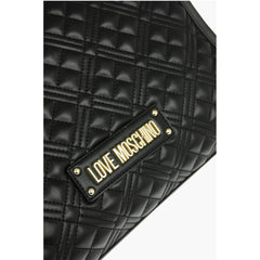 Moschino Black Polyethylene Tote Bag