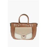 Moschino Brown Polyethylene Tote Bag