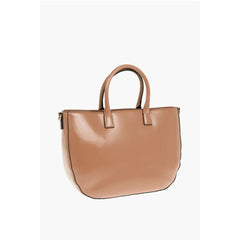 Moschino Brown Polyethylene Tote Bag